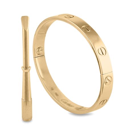 pre owned cartier love bracelet.